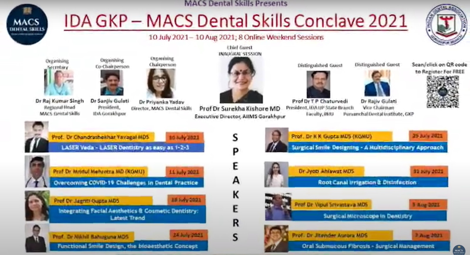 Know your faculty (IDA- MACS Dental Conclave